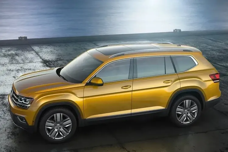 Volkswagen Teramont 2024 Left Side Top View
