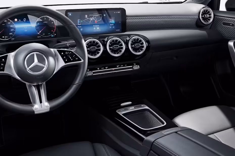 Mercedes-Benz A-Class Sedan 2026  Central console gear shifter