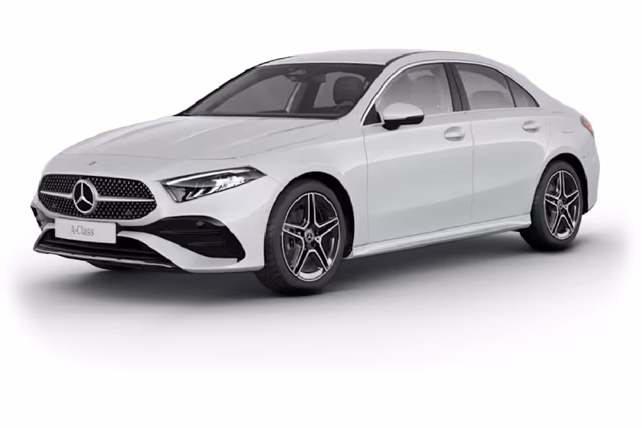 Mercedes-Benz A-Class Sedan Digital White Metallic Colour