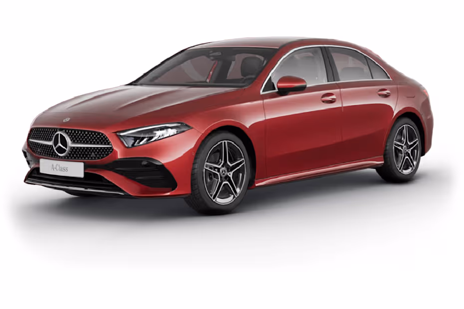 Mercedes-Benz A-Class Sedan Manufaktur Patagonia Red Metallic Colour