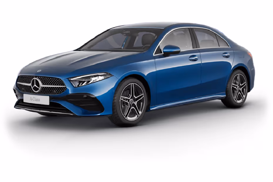 Mercedes-Benz A-Class Sedan Spectral Blue Metallic Colour