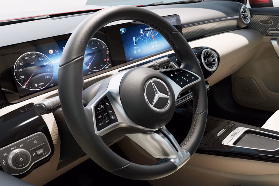 Mercedes-Benz A-Class Sedan Steering Wheel Controls for Cruise Control