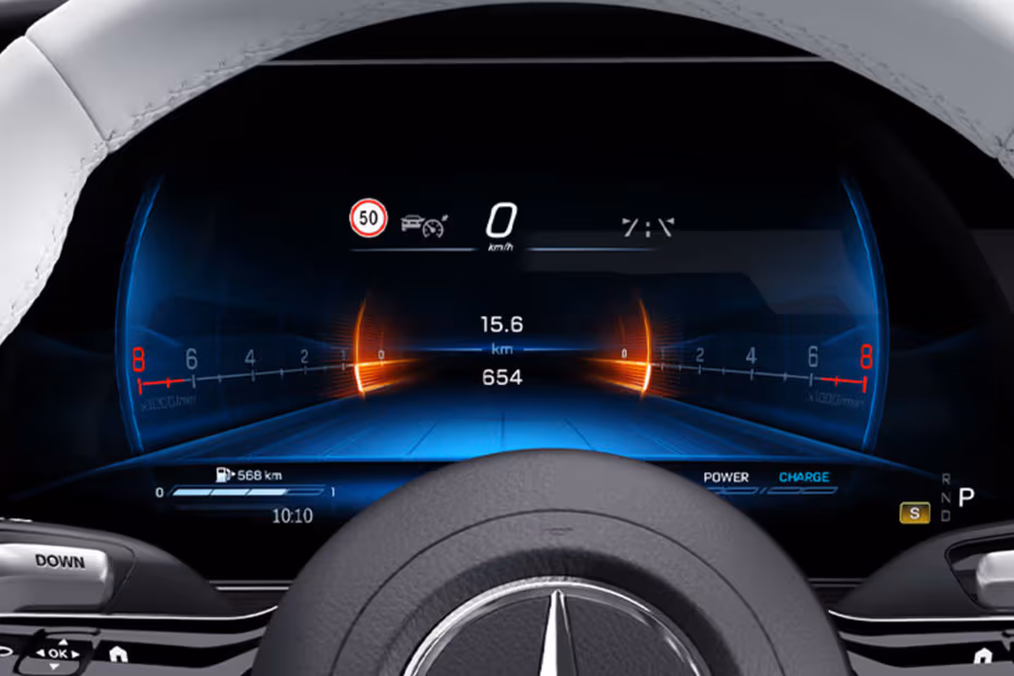 Mercedes-Benz AMG GT 4 DOOR 2026  illuminated Driver Instrument Cluster
