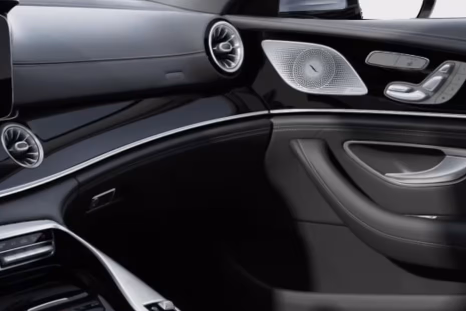 Mercedes-Benz AMG GT 4 DOOR 2026 Interior Front Seats View from the passenger side cabin