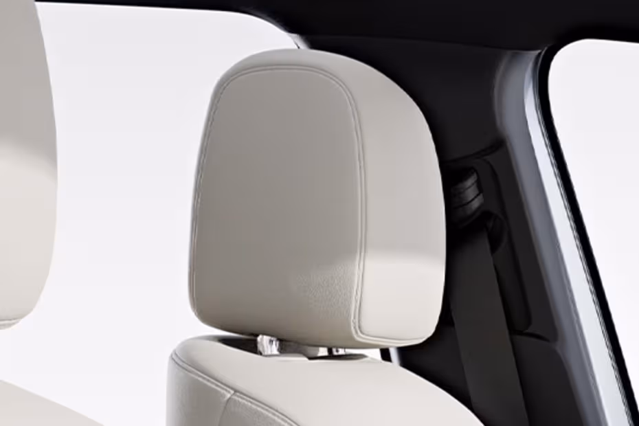 Mercedes-Benz EQB 2026 interior front seat adjustable headrest