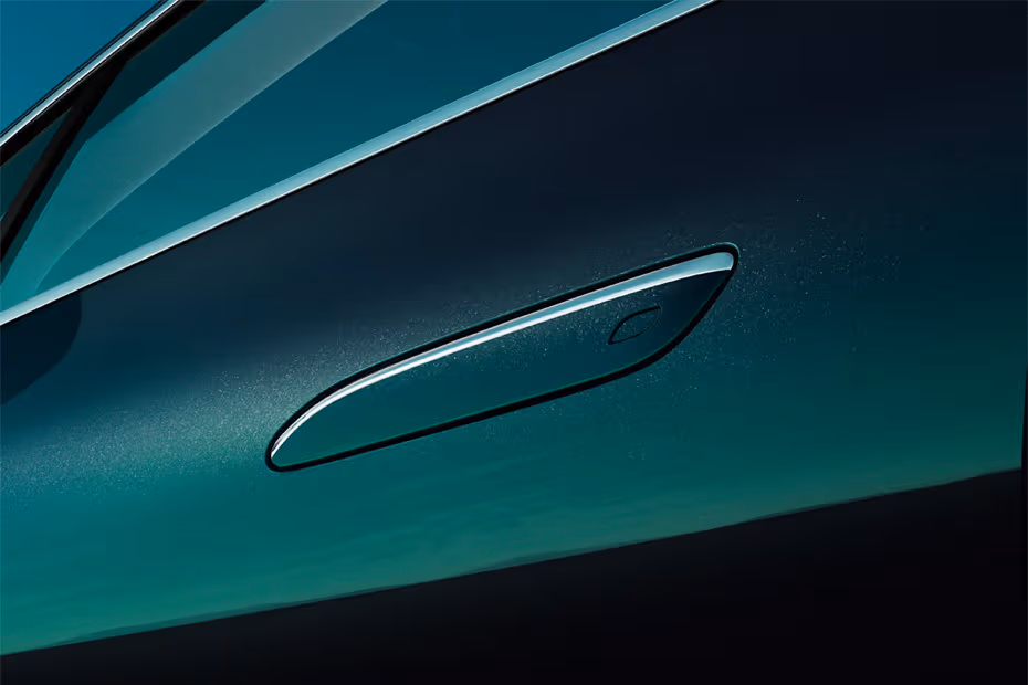 Mercedes-Benz EQE 2026 Flush Door Handle close-up