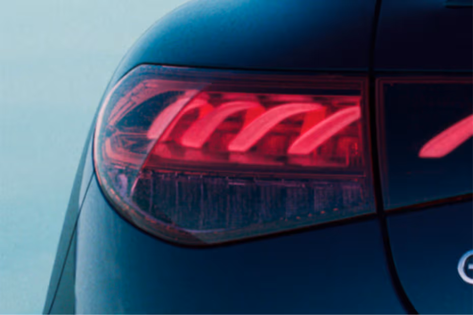 Mercedes-Benz EQE 2026 LED Taillight Close-up