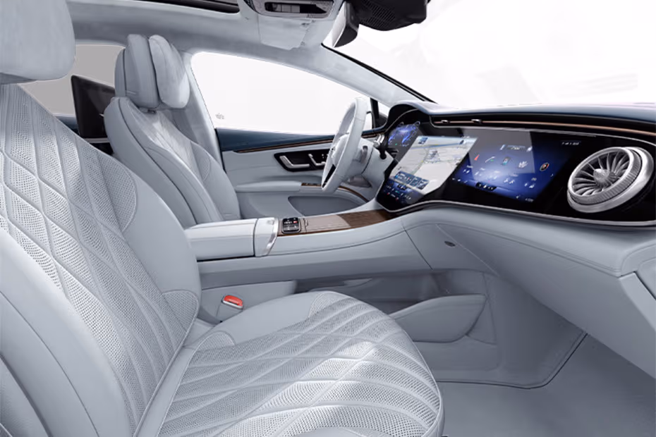 Mercedes-Benz EQS 2026 interior driver side front seat