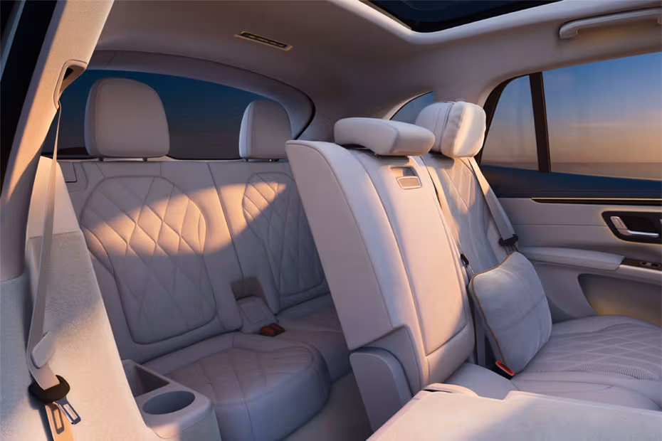Mercedes-Benz EQS SUV 2026 Front Seats Passenger View