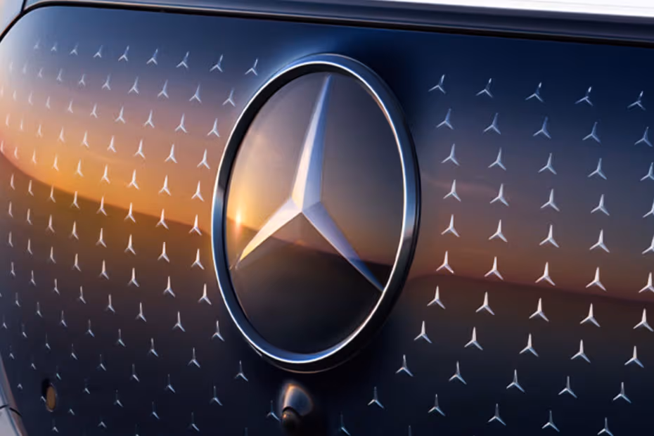Mercedes-Benz EQS SUV 2026 Grille Mounted Front Emblem