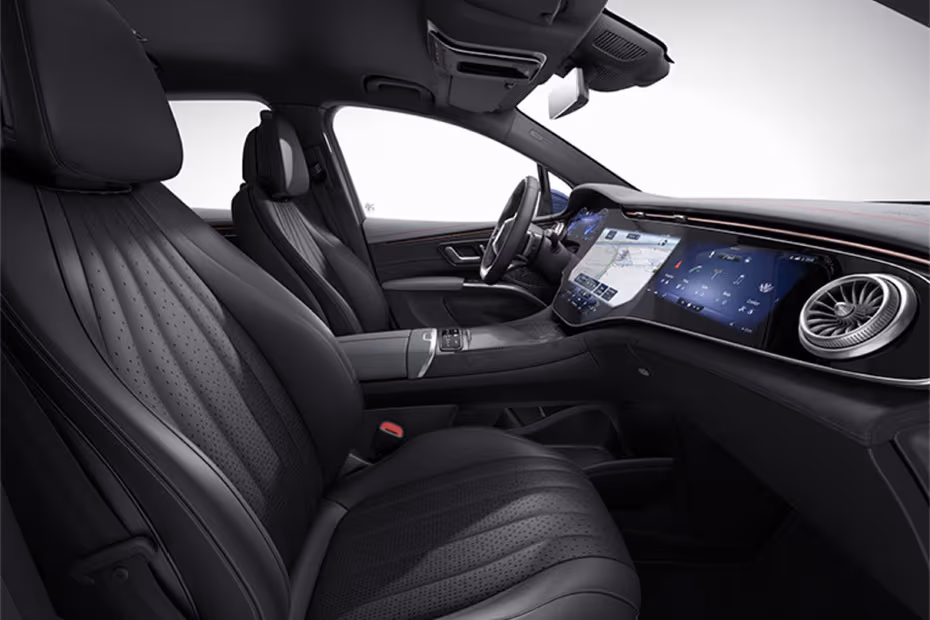 Mercedes-Benz EQS SUV 2026 Interior Cabin Profile Showing Driver Side Front Seat