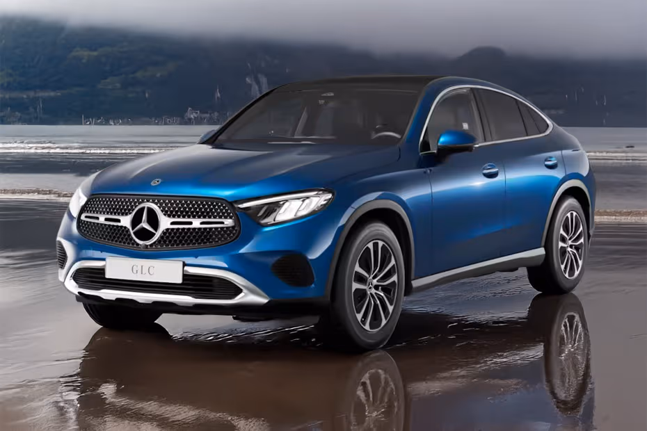 Mercedes-Benz GLC-Class Coupe 2026 Front Left Perspective View