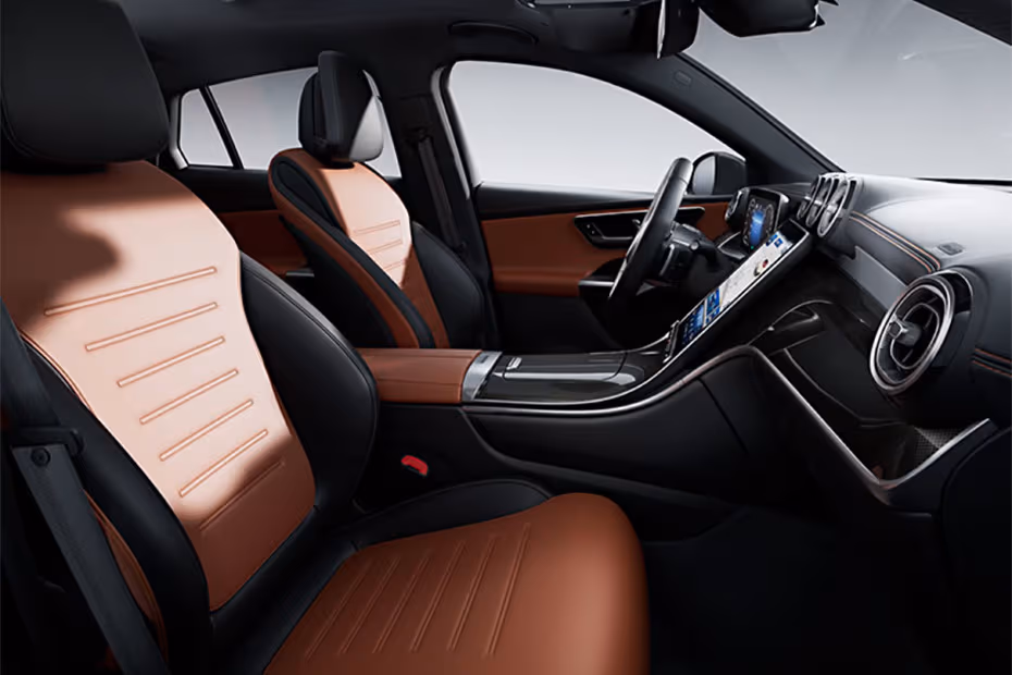 Mercedes-Benz GLC-Class Coupe 2026 Front Seats Passenger View