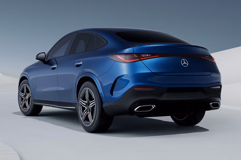 Mercedes-Benz GLC-Class Coupe 2026 Rear Left Side Angle View