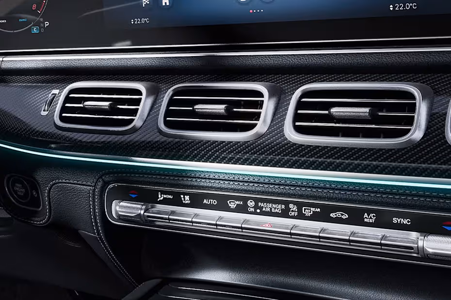Mercedes-Benz GLE-Class 2026 Dashboard Climate Control System AC Controls