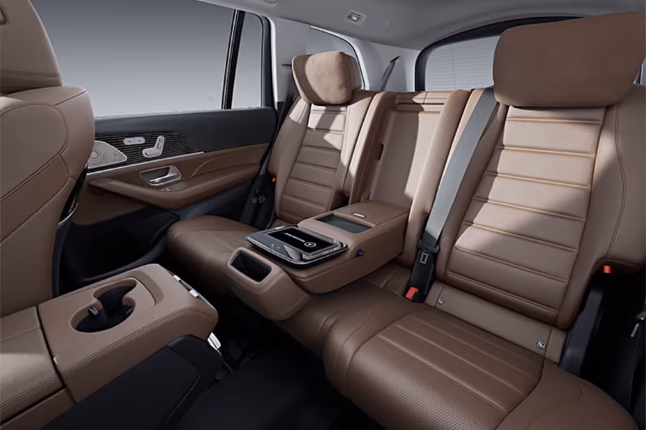 Mercedes-Benz GLS-Class 2026 Interior Second Row Rear Seats View