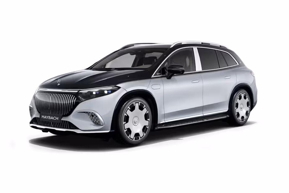 Mercedes-Benz Maybach EQS 2026 High Tech Silver Obsidian Black Colour