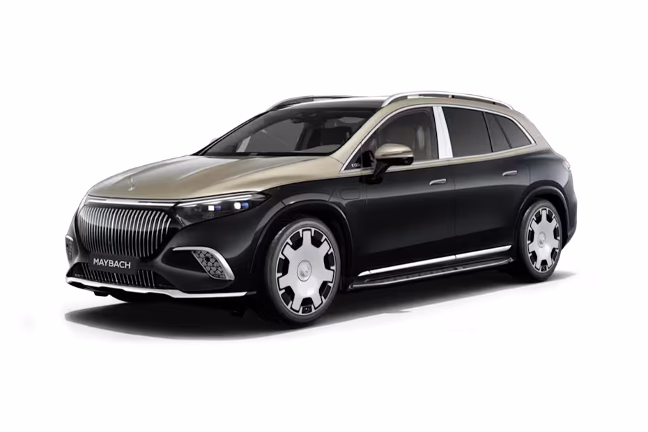 Mercedes-Benz Maybach EQS 2026 Obsidian Black Kalahari Gold Colour