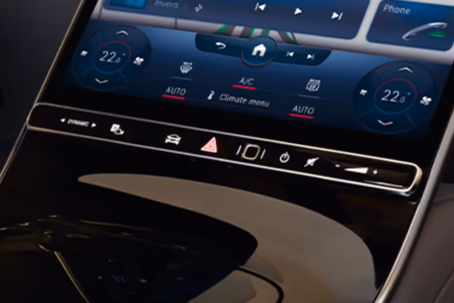 Mercedes-Benz S-Class 2026 Front AC Control