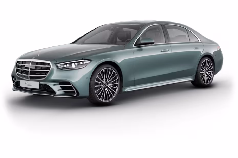 Mercedes-Benz S-Class 2026 Verde Silver Metallic Colour