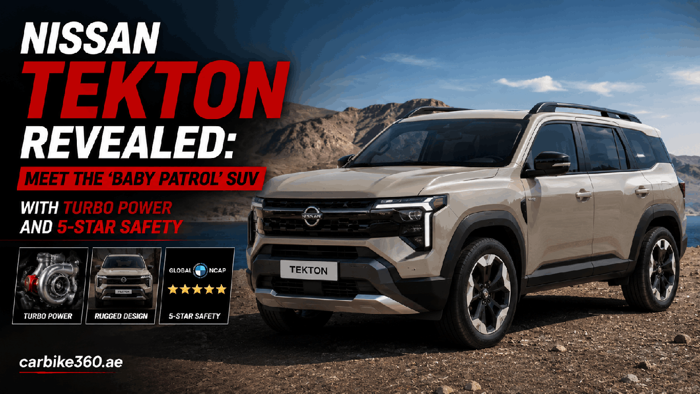 Nissan Tekton Revealed: Meet the ‘Baby Patrol’ SUV With Turbo Power and 5-Star Safety
