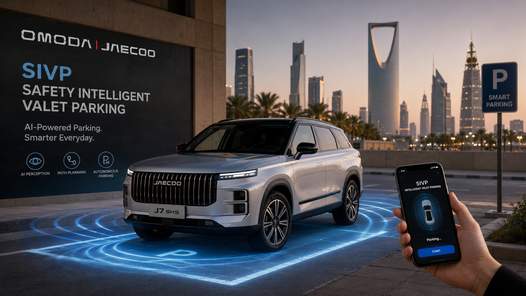 No More Parking Stress? OMODA JAECOO's AI Tech Targets Saudi Arabia & UAE