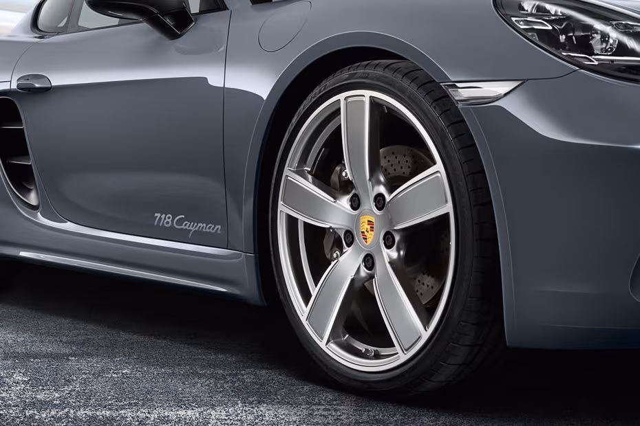 Porsche 718 2026 Aerodynamic Alloy Wheel Design Close-up