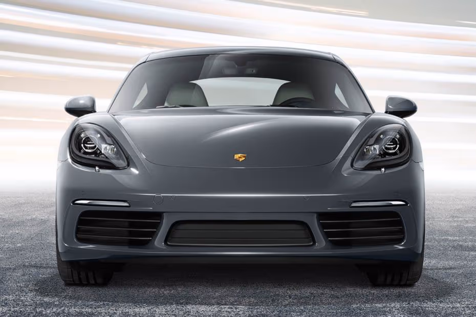 Porsche 718 2026 Front View with LED Headlights