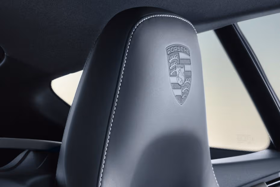 Porsche 718 2026 Interior Front Seat Adjustable Headrest