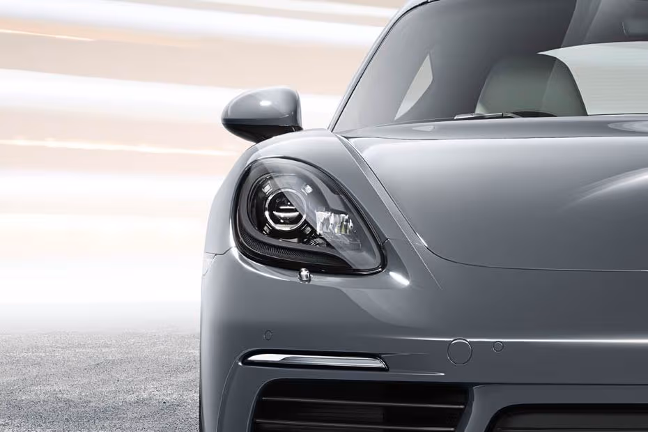 Porsche 718 2026 LED Projector Headlight Close-up