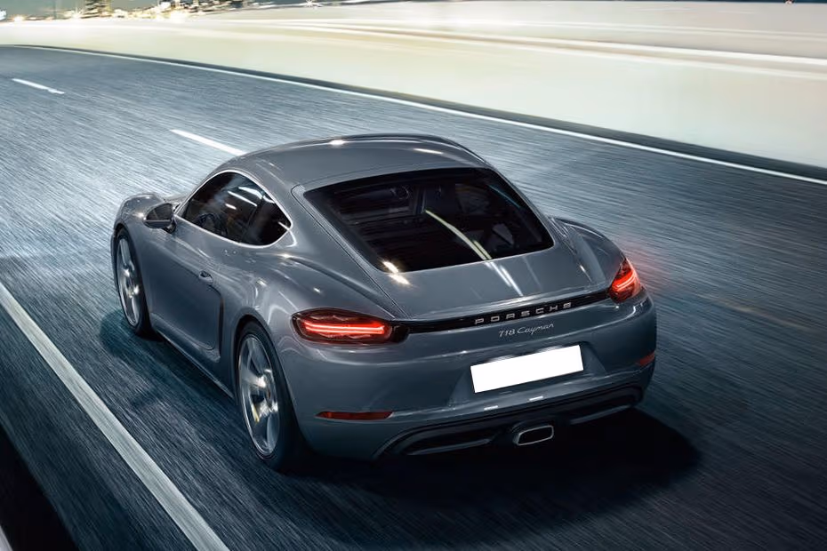 Porsche 718 2026 Rear Left Perspective View