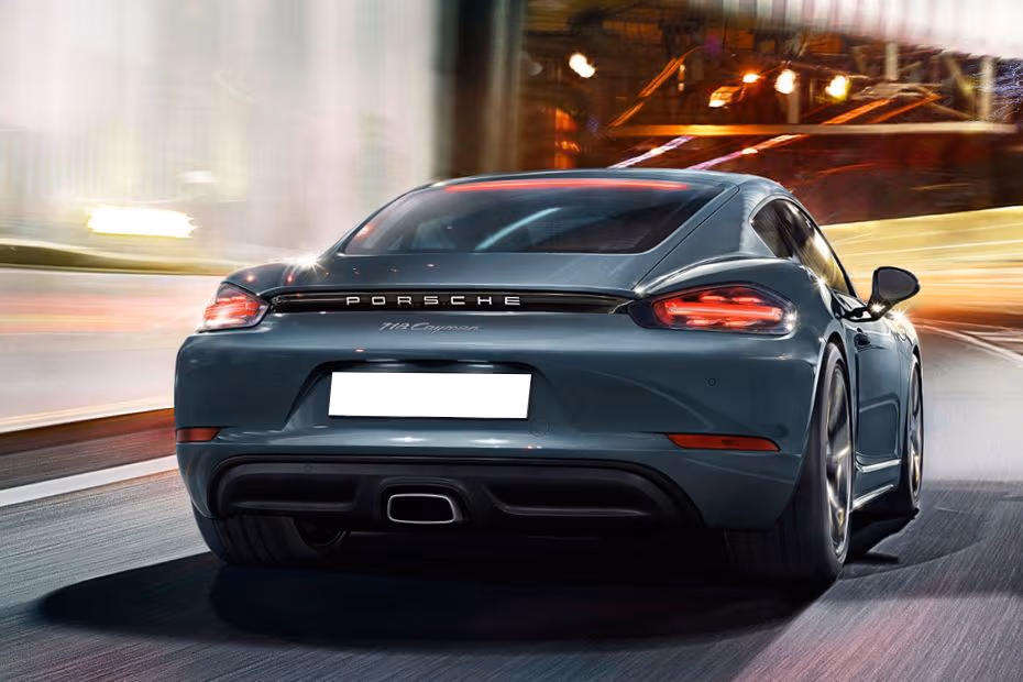 Porsche 718 2026 Rear Right Perspective View