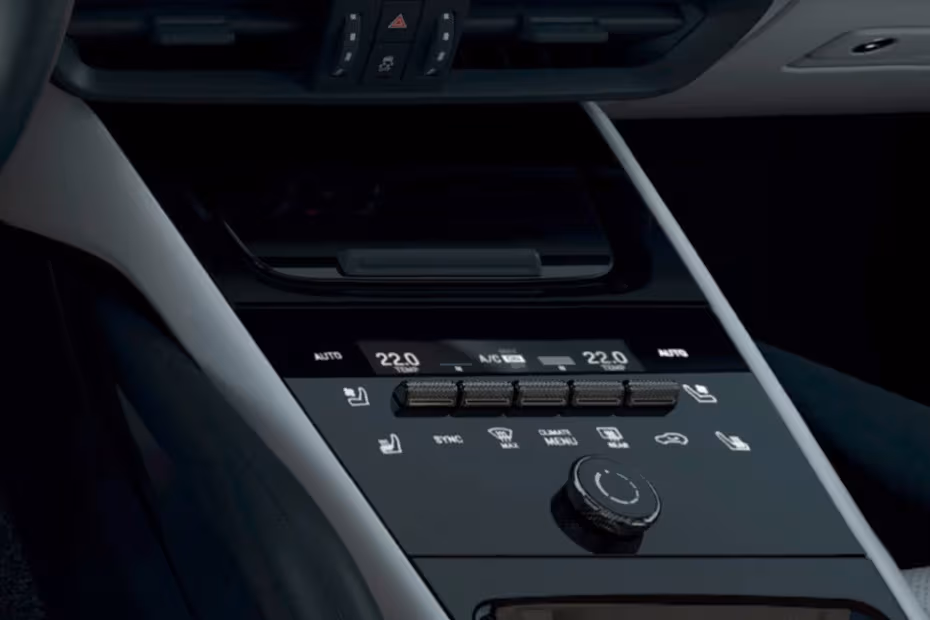 Porsche Cayenne 2026 Dashboard Controls with Drive Mode Selector