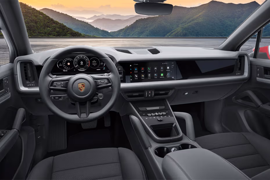 Porsche Cayenne 2026 Dashboard Layout
