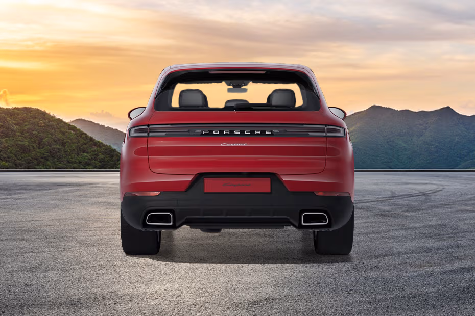 Porsche Cayenne 2026 Rear View with LED Taillights