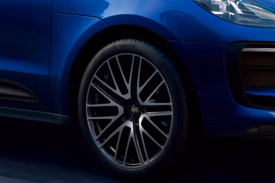 Porsche Macan 2026 Aerodynamic Alloy Wheel Design Close-up