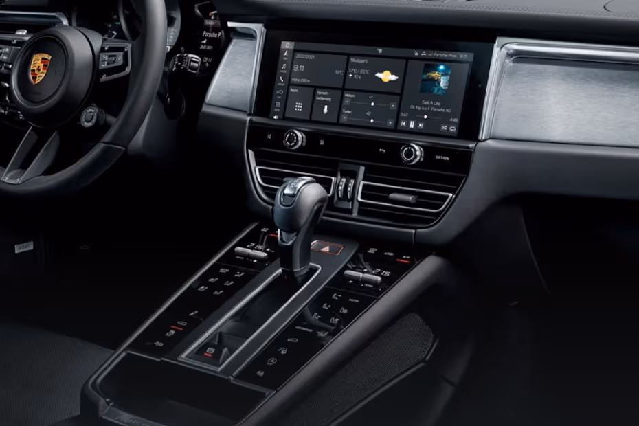Porsche Macan 2026 Center Console with Gear Shifter
