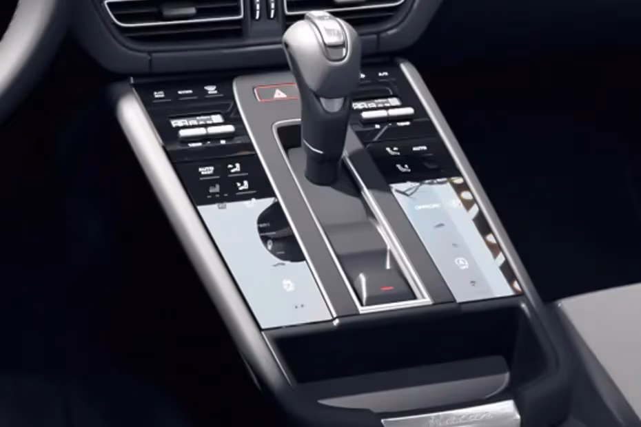  Porsche Macan 2026 Interior gear selector shifter console
