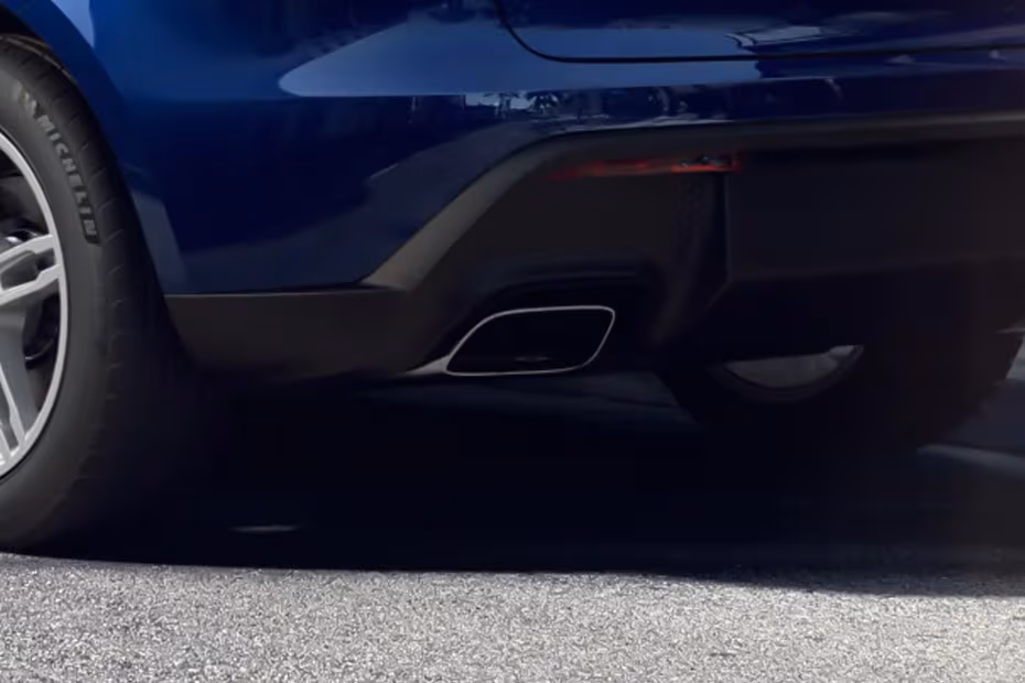 Porsche Macan 2026 Rear Bumper with Dual Exhaust Outlets