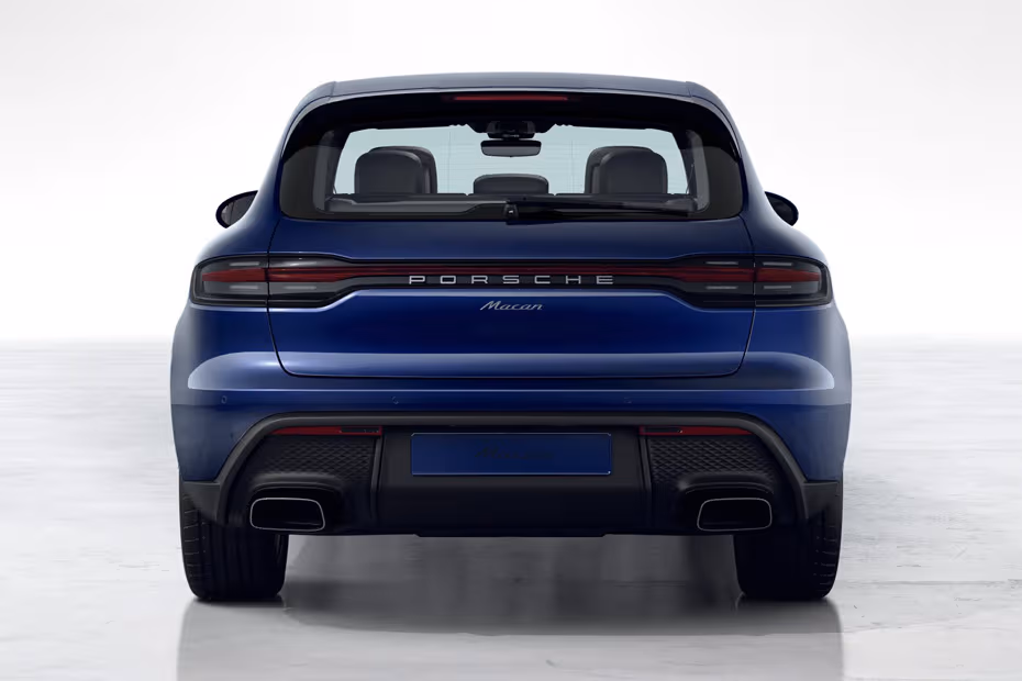Porsche Macan 2026 Rear View with LED Taillights