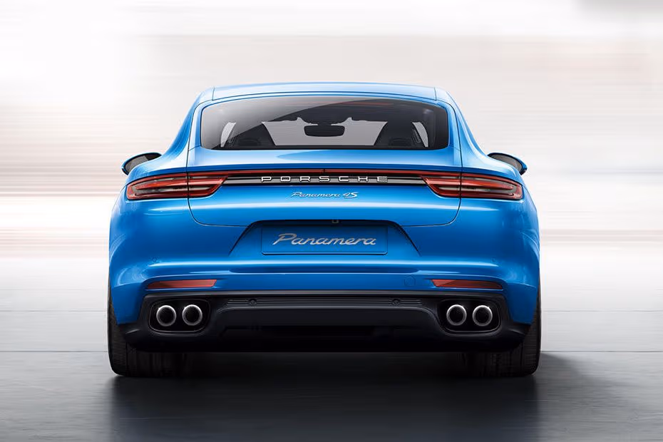 Porsche Panamera 2026 Rear View with LED Taillights