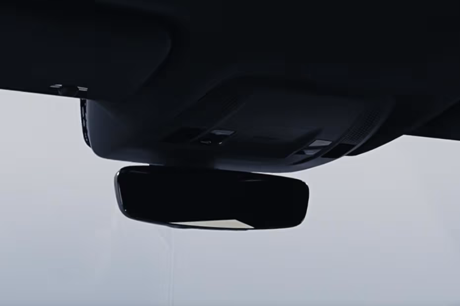 Porsche Taycan 2026 Auto-Dimming Inside Rearview Mirror