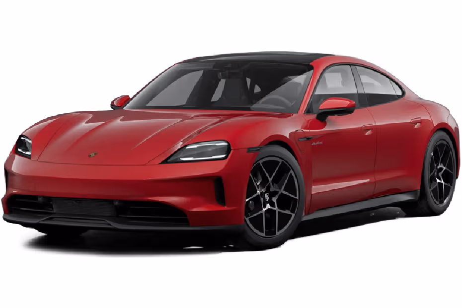 Porsche Taycan 2026 Carmine Red Colour