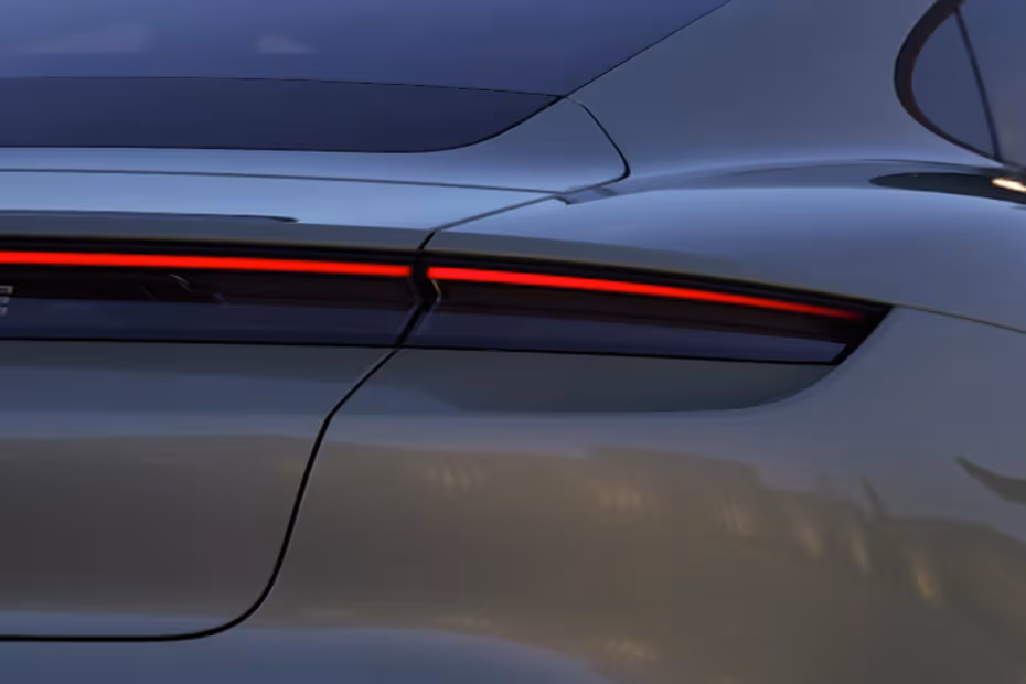 Porsche Taycan 2026 Connected LED Taillight Close-up