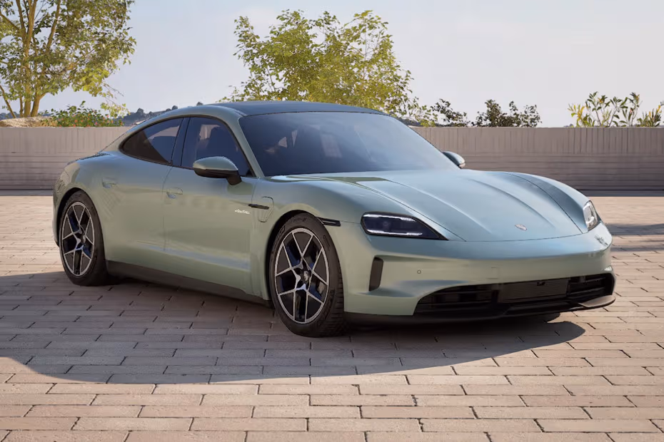 Porsche Taycan 2026 Front Left Perspective View