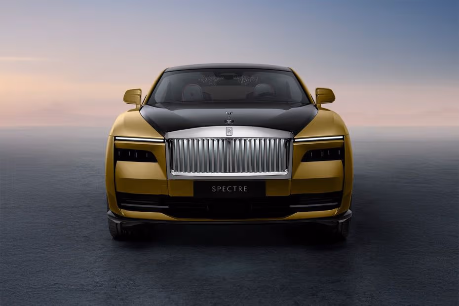 Rolls Royce Spectre 2026 Front View with LED Headlights