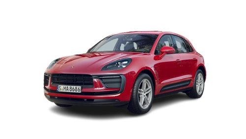Porsche Macan Electric 2026 Carmine Red Colour
