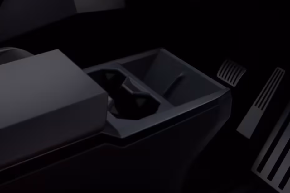 Tesla Cybertruck 2026 Interior Center Console Front Cup Holder