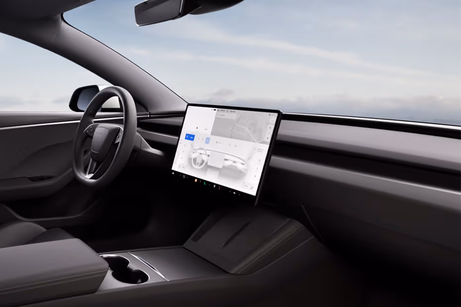 Tesla Model 3 2026 Dashboard Layout