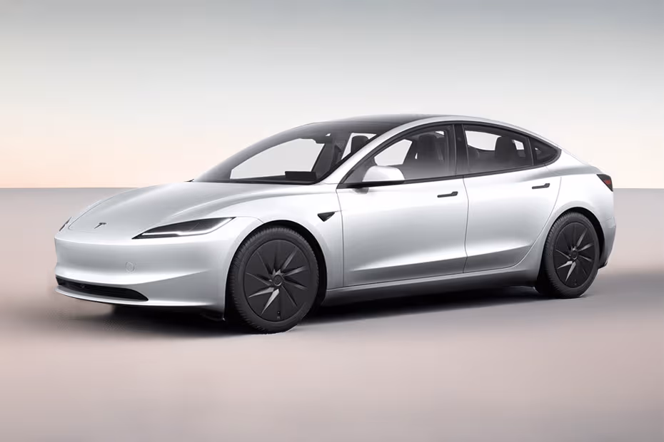 Tesla Model 3 2026 Front Left Side Angle View